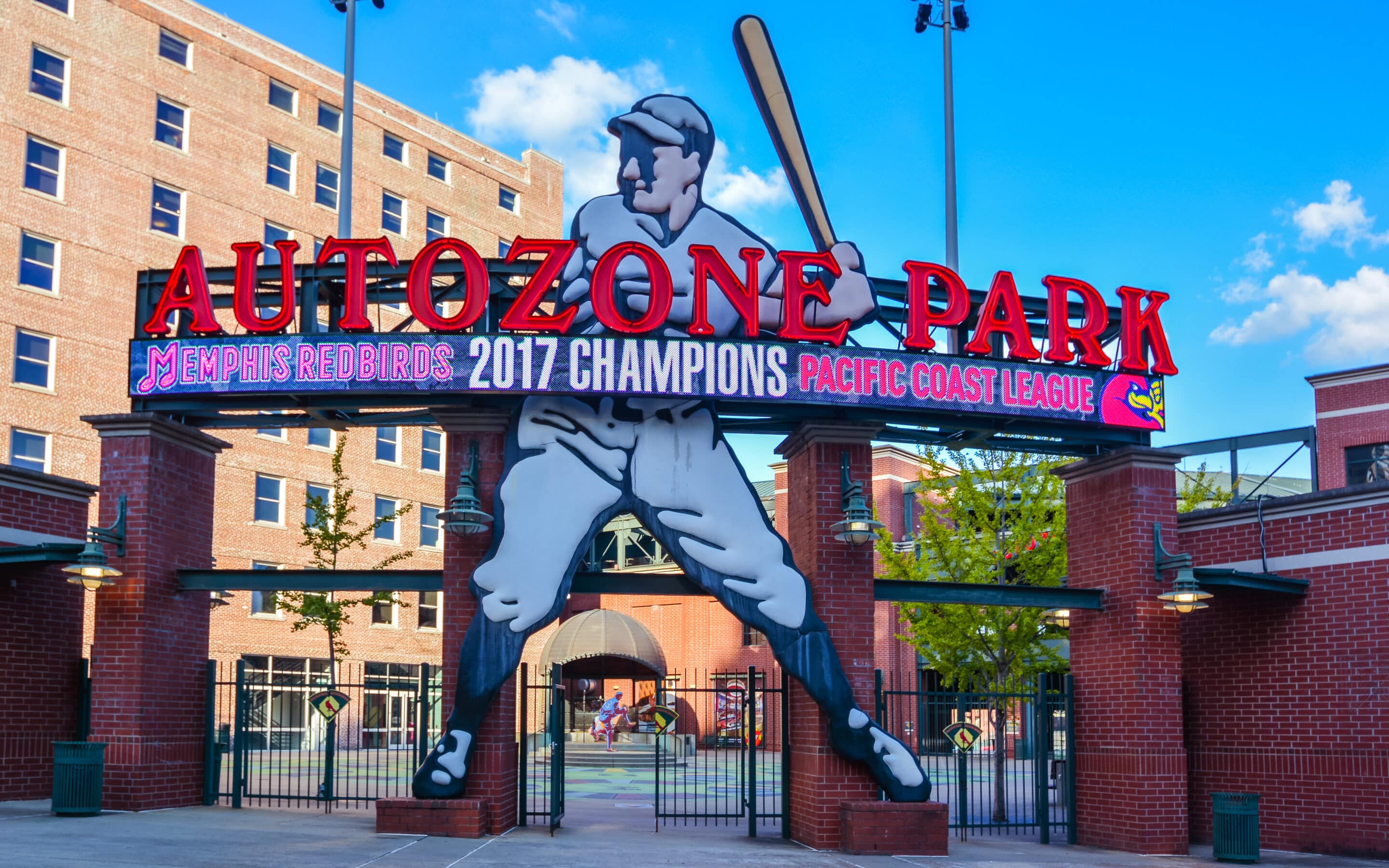 LET'S PLAY BALL: Memphis Redbirds Opening Game Day at AutoZone Park