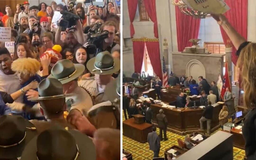 Violent Left-Wing Insurrectionists Storm Tennessee Capitol